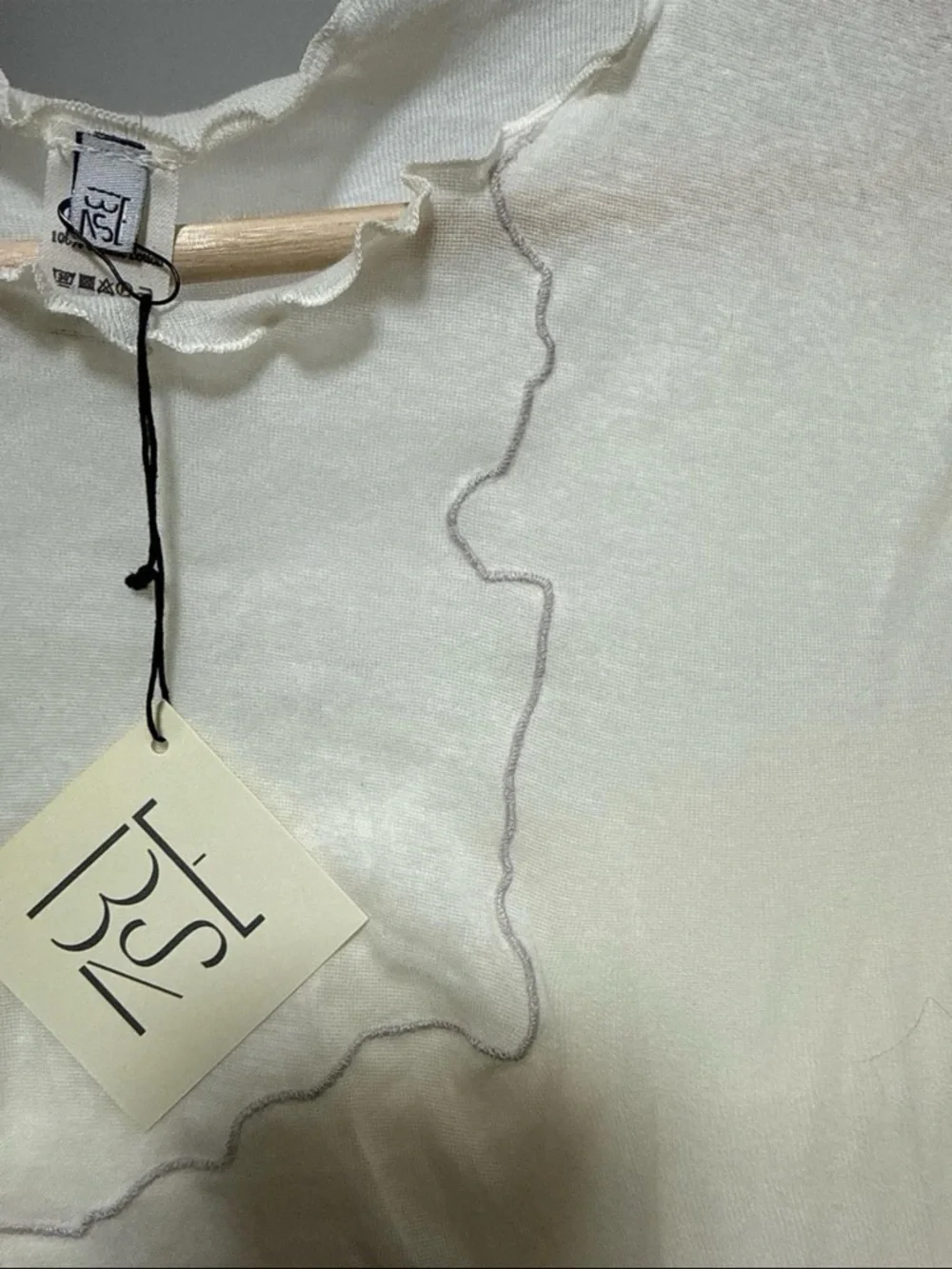 Baserange Gerrymandered Tee S NWT - Picture 2 of 5
